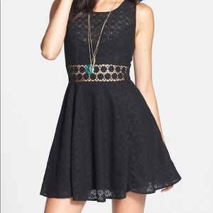 Free People ‘Daisy' Lace Fit & Flare Dress